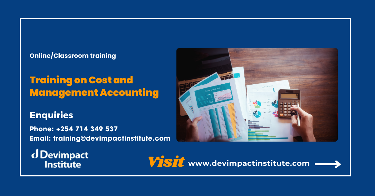 Training on Cost and Management Accounting, Devimpact Institute, Nairobi, Kenya