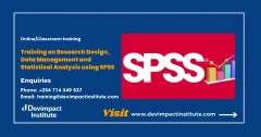 Training on Research Design, Data Management and Statistical Analysis using SPSS