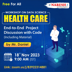 Free Live Workshop on Data Science | Health Care | End-to-End Project  - NareshIT