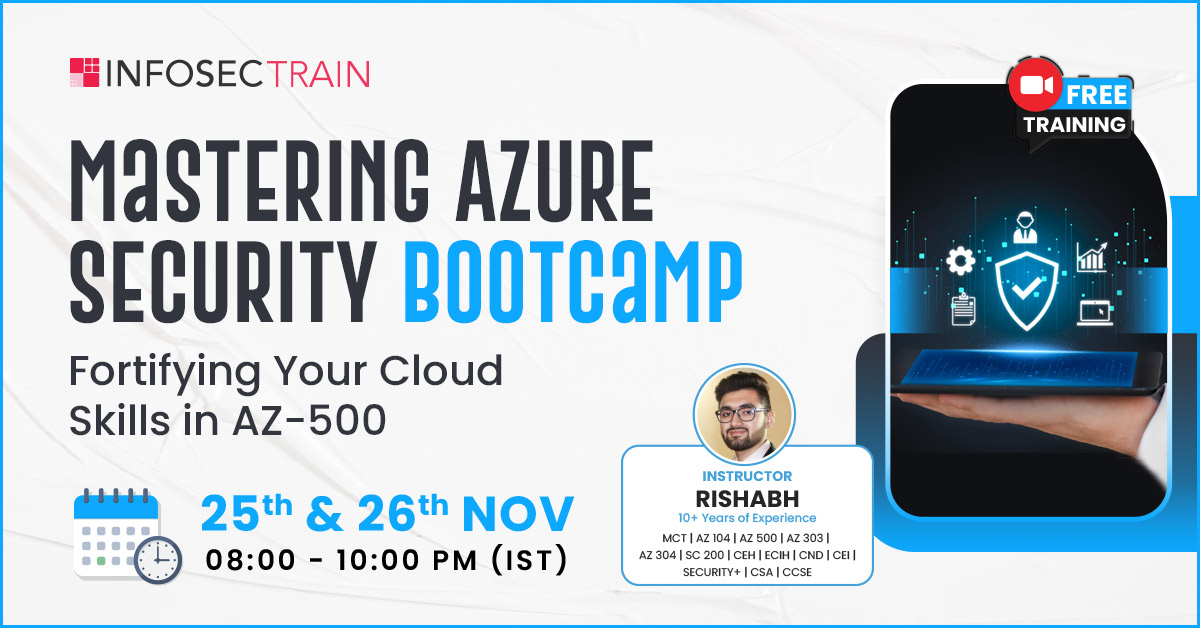 Mastering Azure Security Bootcamp: Fortifying Your Cloud Skills in AZ-500, Online Event