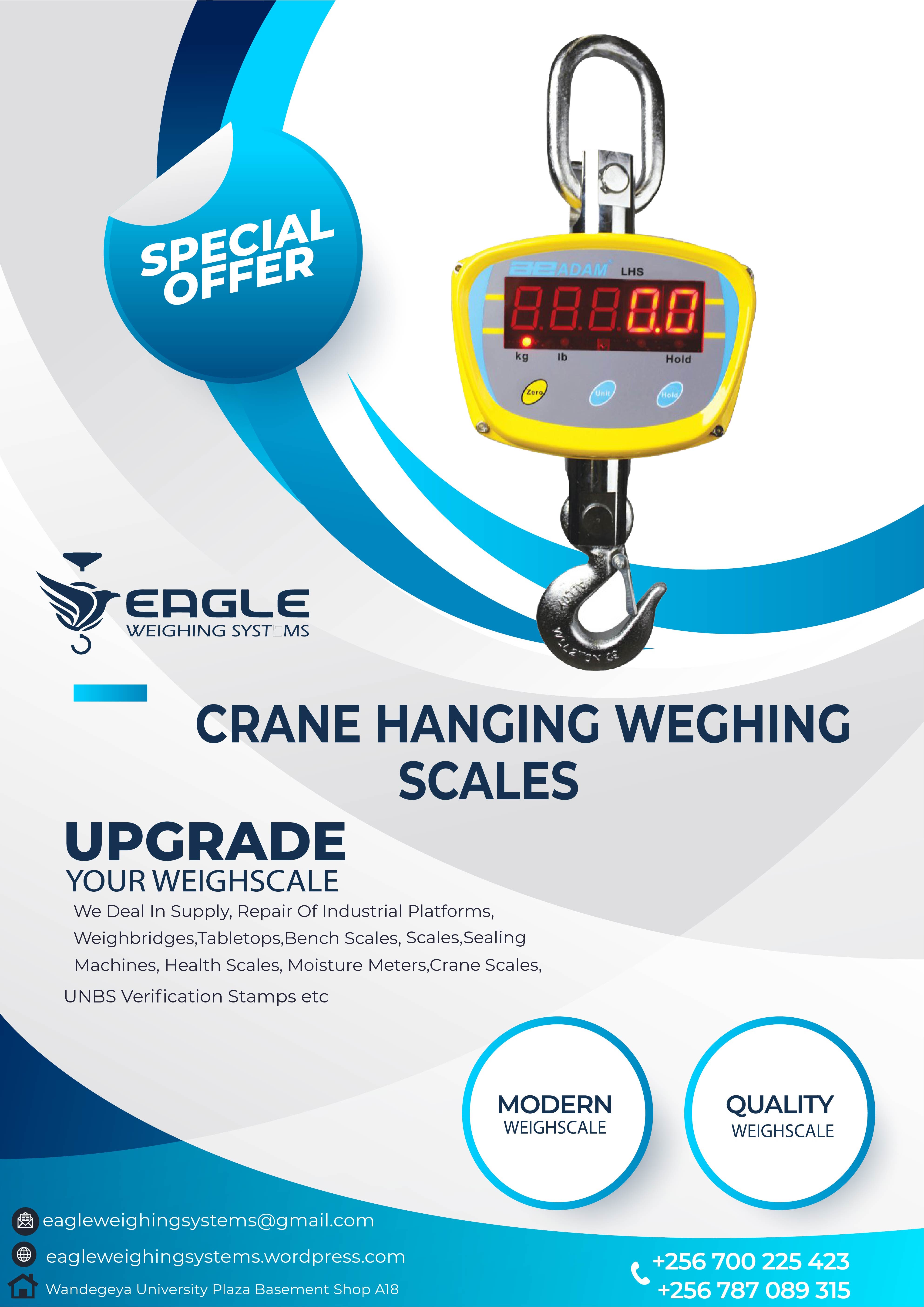 Precision crane Hanging Digital Scales in Kampala Uganda, Kampala Central Division, Central, Uganda