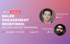 [Webinar] Sales Engagement Redefined: Selling and NOT Spamming