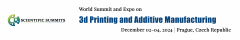 World Summit and Expo on 3D Printing and Additive Manufacturing