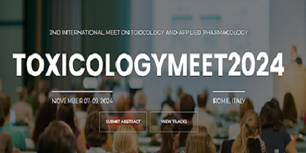 2ND INTERNATIONAL MEET ON TOXICOLOGY AND APPLIED PHARMACOLOGY, Rome, Italy, 00042,Italy