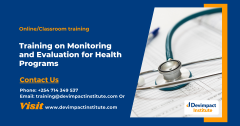 Training on Monitoring and Evaluation for Health Programs