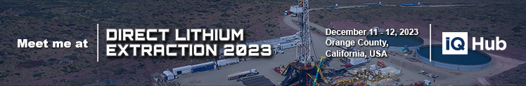 Direct Lithium Extraction 2023, Orange, California, United States