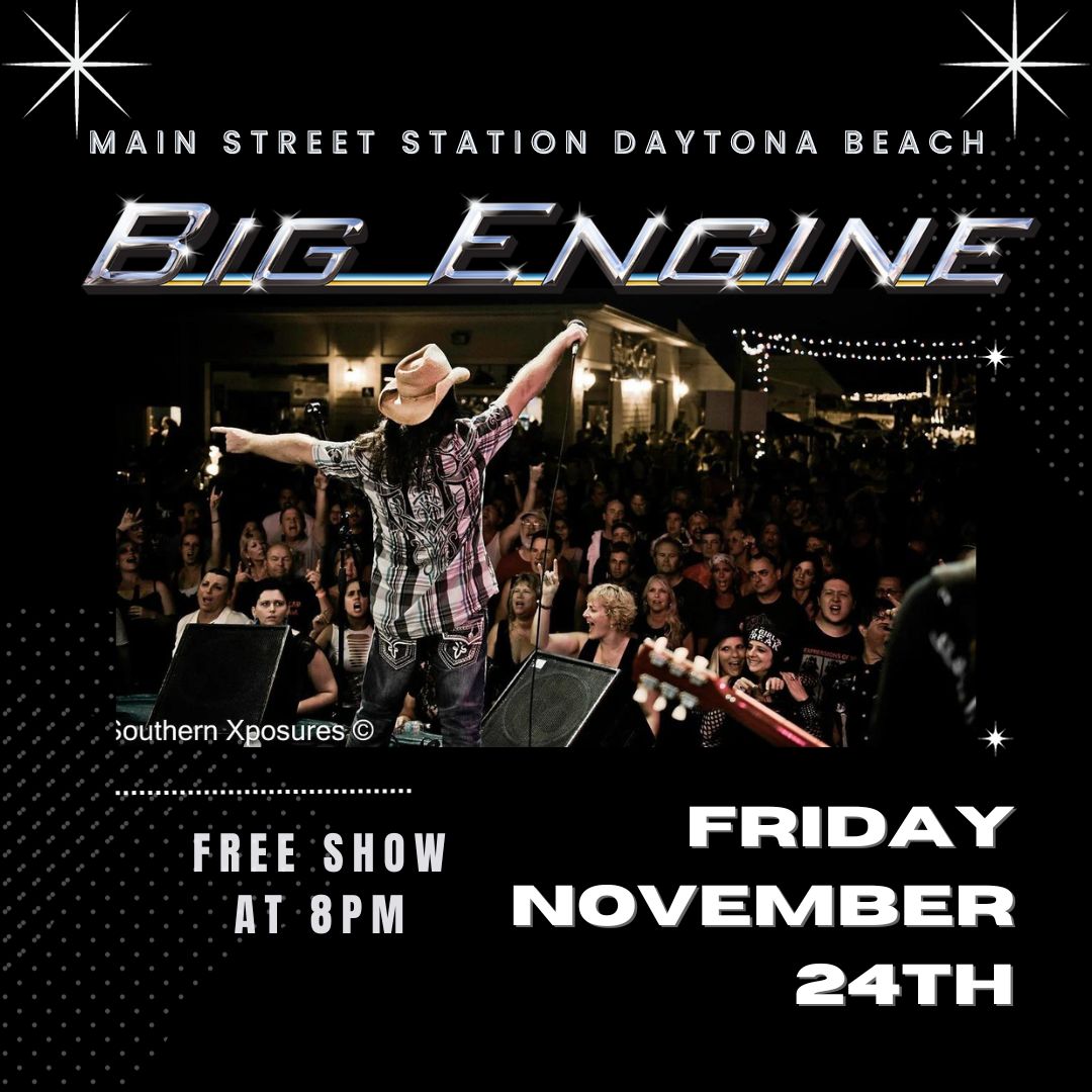 BIG ENGINE Rocks Main Street Station, Daytona Beach, Florida, United States