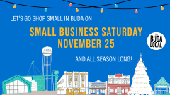 Small Business Saturday in Buda