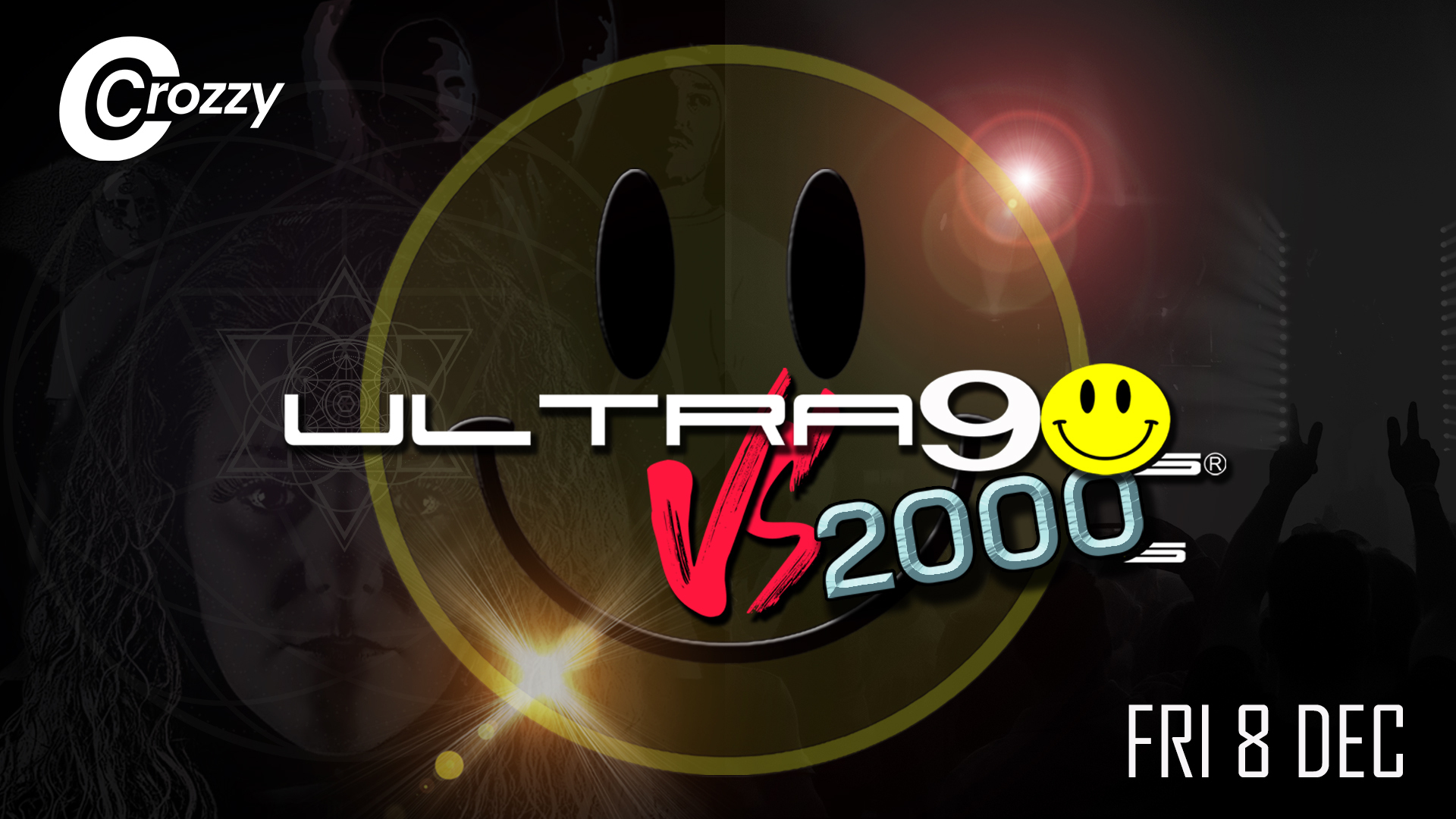 Ultra 90s Vs 2000s - Xmas Special - Last Chance at The Crozzy, Crewe - Fri 8th Dec 2023, Crewe, England, United Kingdom