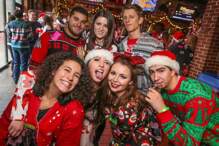 Philadelphia SantaCon Bar Crawl - December 2023, Philadelphia, Pennsylvania, United States