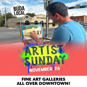 Artist Sunday in Buda, Buda, Texas, United States