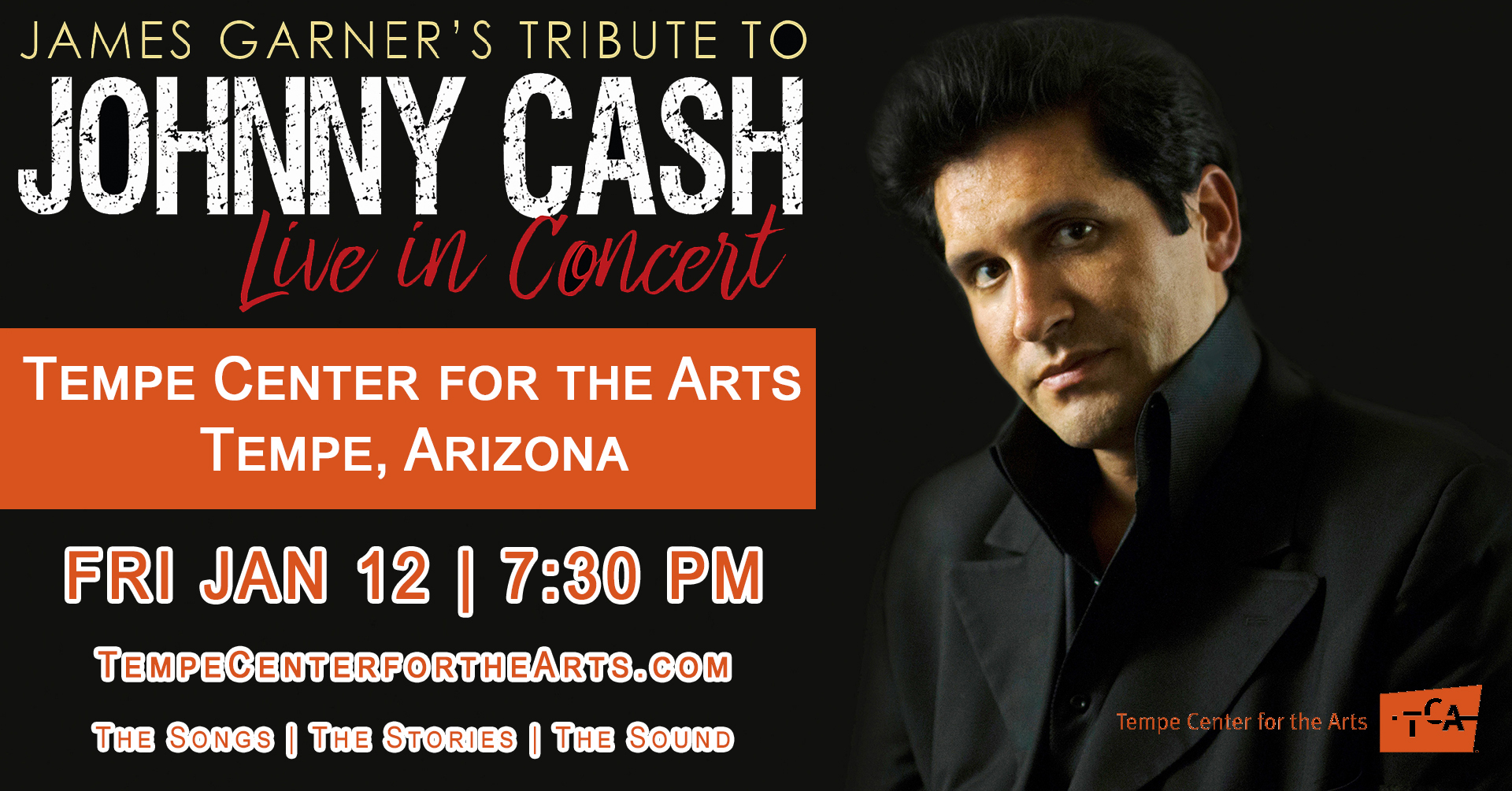James Garner's Tribute to Johnny Cash, Tempe, Arizona, United States