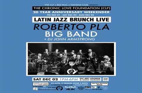 Latin Jazz Brunch Live with Roberto Pla Big Band (Live) + DJ John Armstrong, London, England, United Kingdom