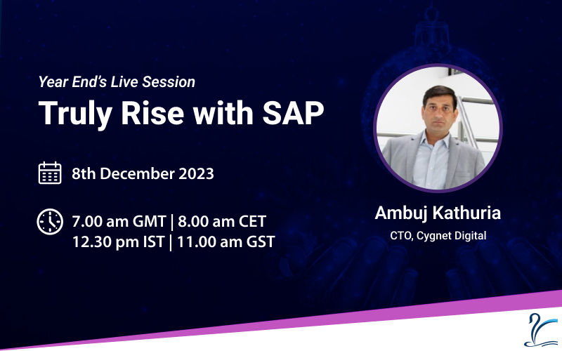 Year End’s Live Session "Truly Rise with SAP", Online Event