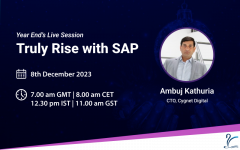 Year End’s Live Session "Truly Rise with SAP"