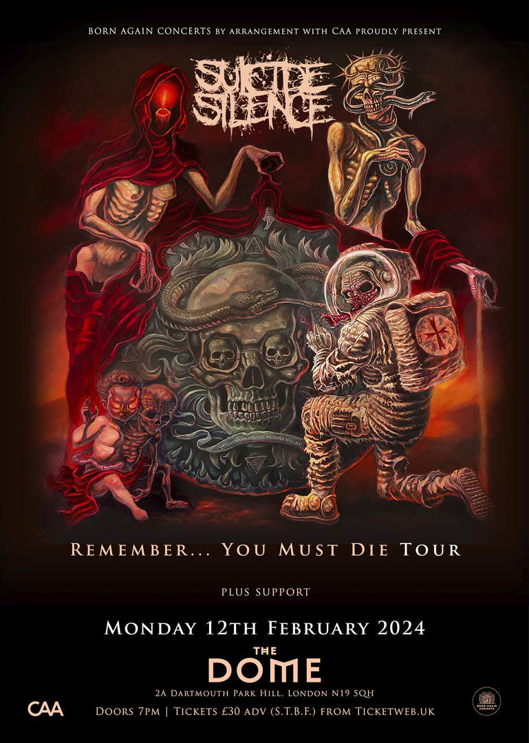 SUICIDE SILENCE at The Dome - London, London, England, United Kingdom