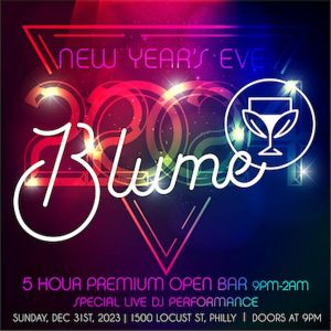 Blume NYE Party 2024, Philadelphia, Pennsylvania, United States