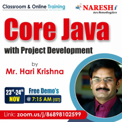 Best Core Java Course In Hyderabad | NareshIT