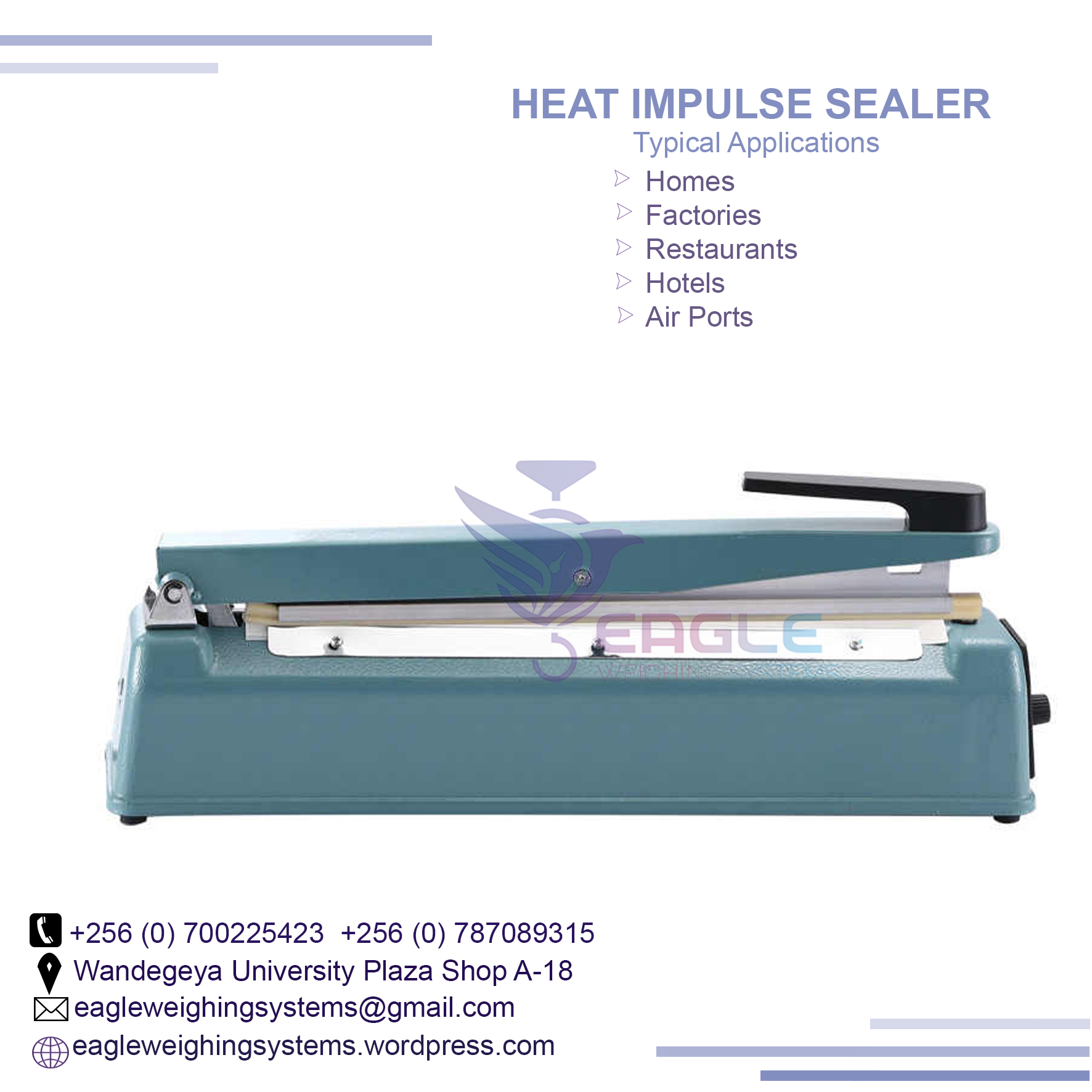 Packingnet 400HC for impulse household sealer with cutter, Kampala Central Division, Central, Uganda