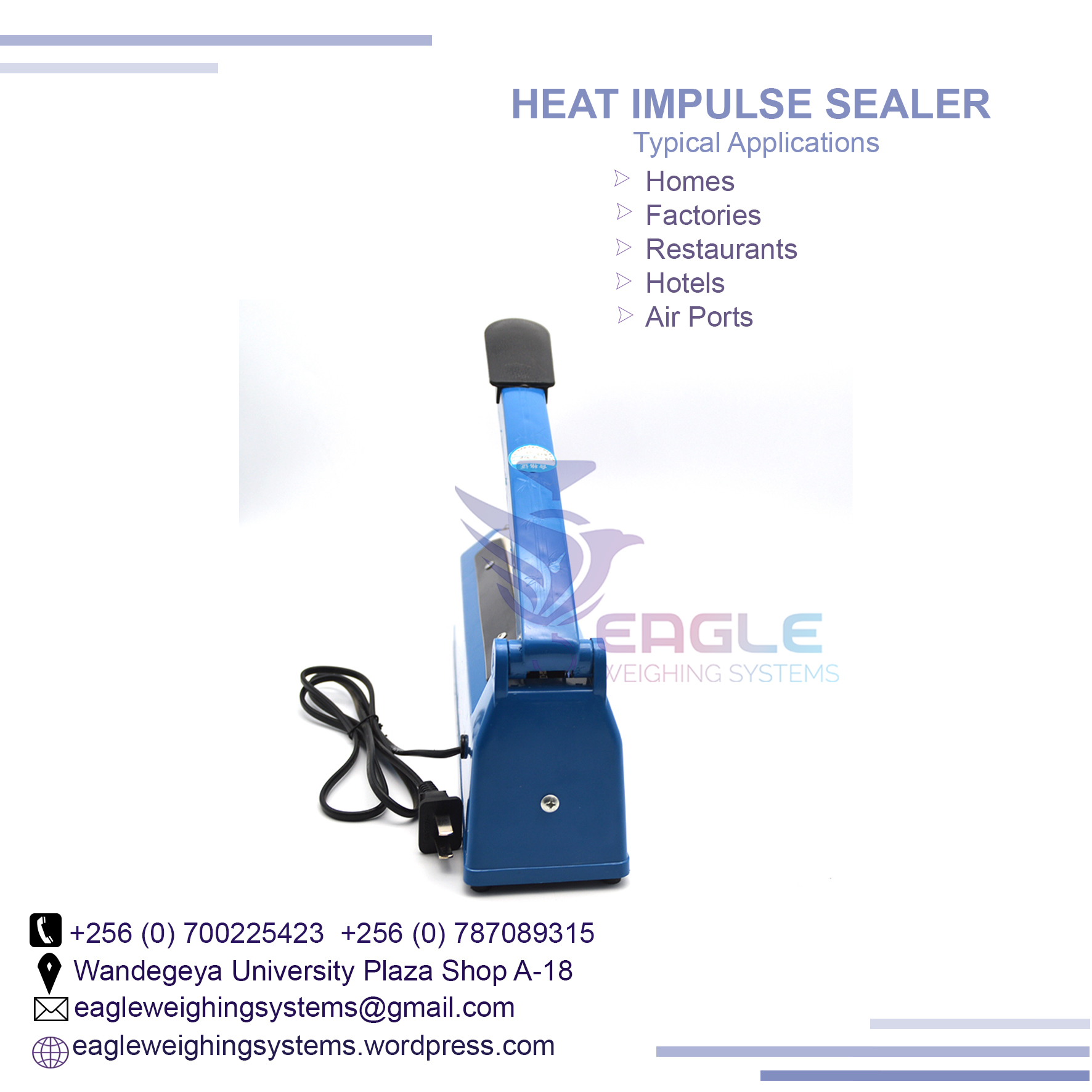Bags Heat Sealer Tool Impulse Sealing Machine, Kampala Central Division, Central, Uganda
