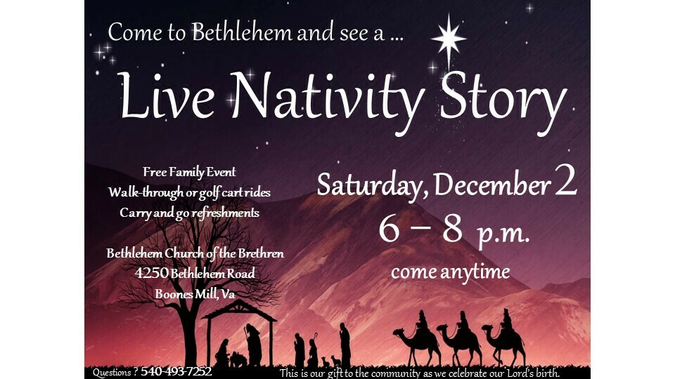 Live Nativity, Boones Mill, Virginia, United States