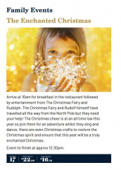 The Enchanted Christmas - Holiday Inn Newcastle Gosforth Park - Sunday 17th December 2023