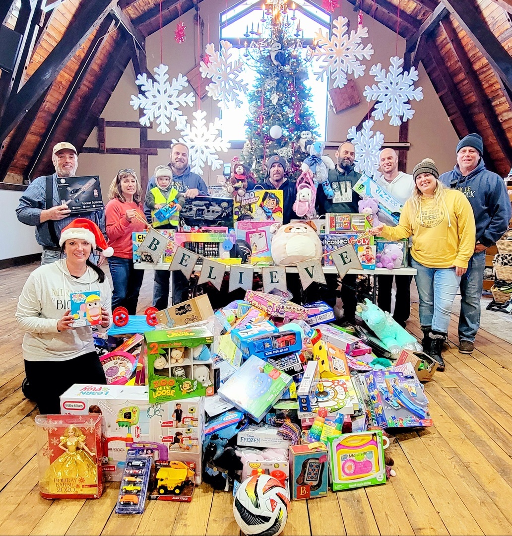 Toy Drive at Miracle at Big Rock Creek, St. Croix Falls, Wisconsin, United States