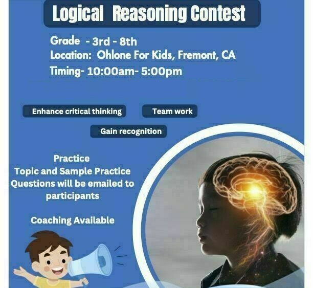 Kids Logical Reasoning Contest, Milpitas, California, United States