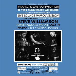 Live Lounge Improv Session (Live Over Beats In The Lounge) x CLF Live Concert Screening, London, Greater London,England,United Kingdom