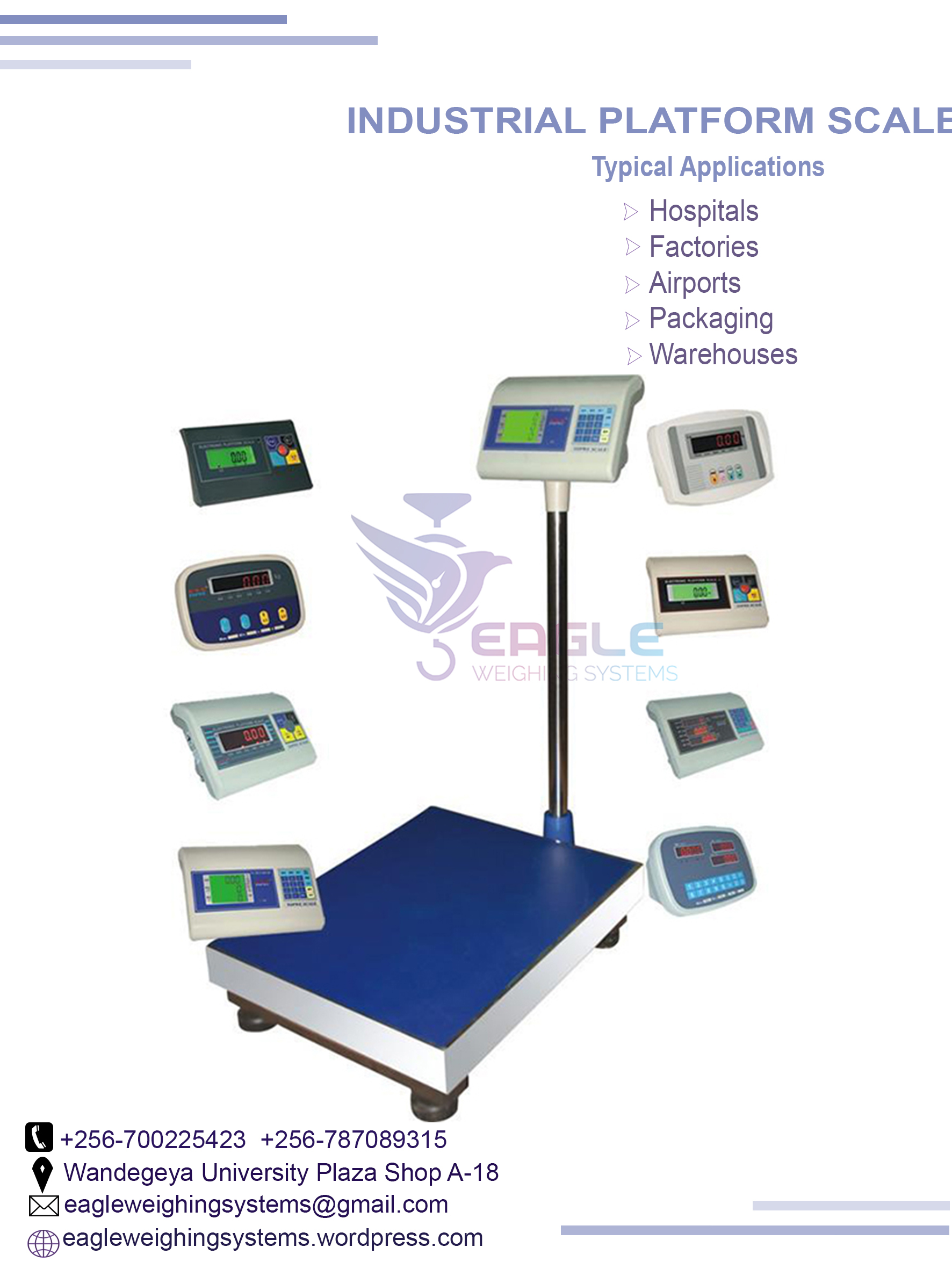 Low Price Guaranteed Quality stainless electronic platform scale, Kampala Central Division, Central, Uganda
