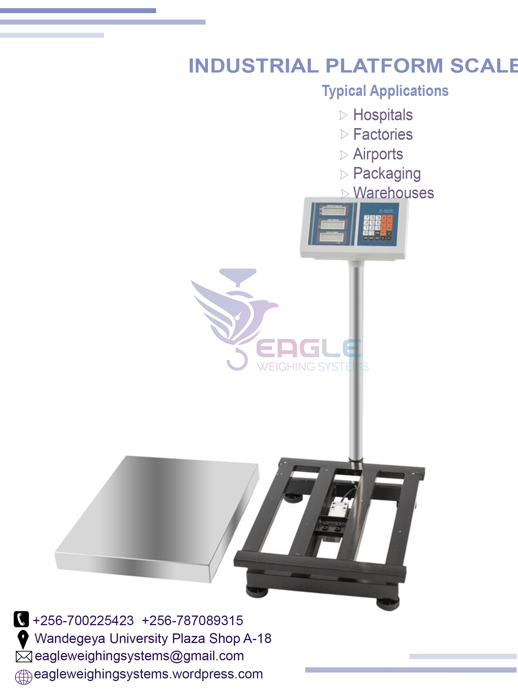 Precision Industrial Weighing Portable Scale, Kampala Central Division, Central, Uganda