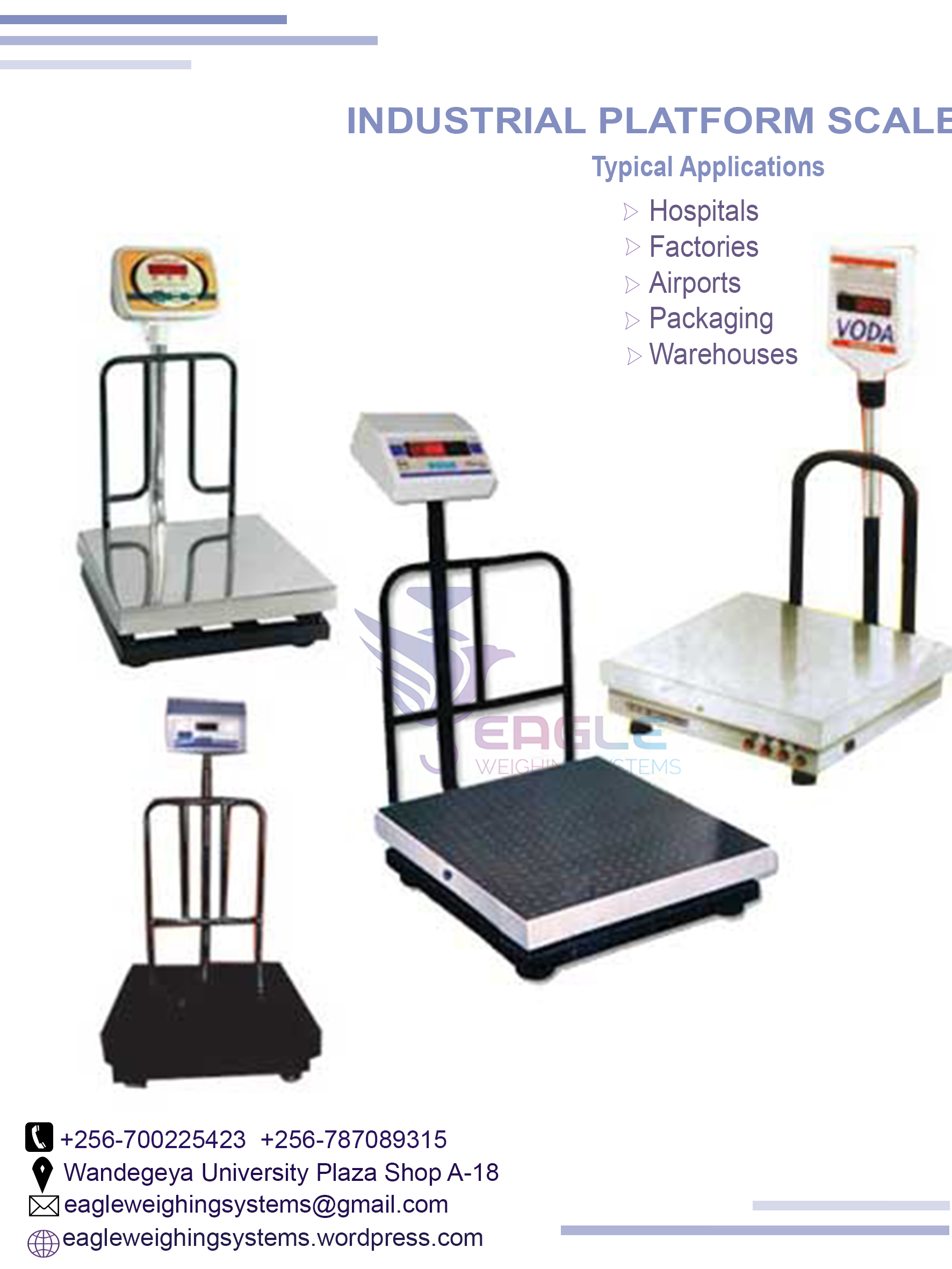 Electronic Waterproof Weighing Indicator Scales, Kampala Central Division, Central, Uganda
