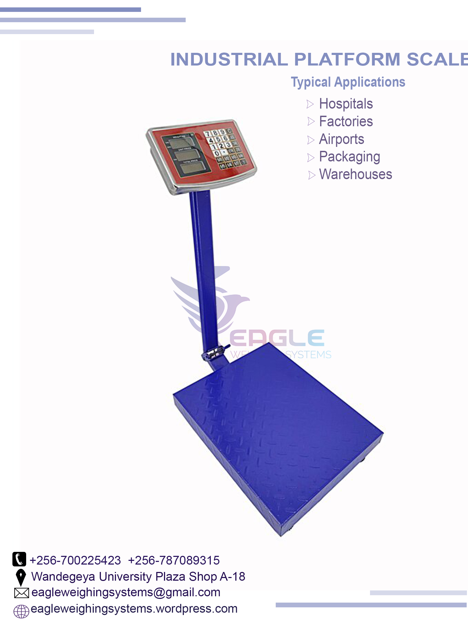 Weighing Small Scale Industrial Machine Weight, Kampala Central Division, Central, Uganda