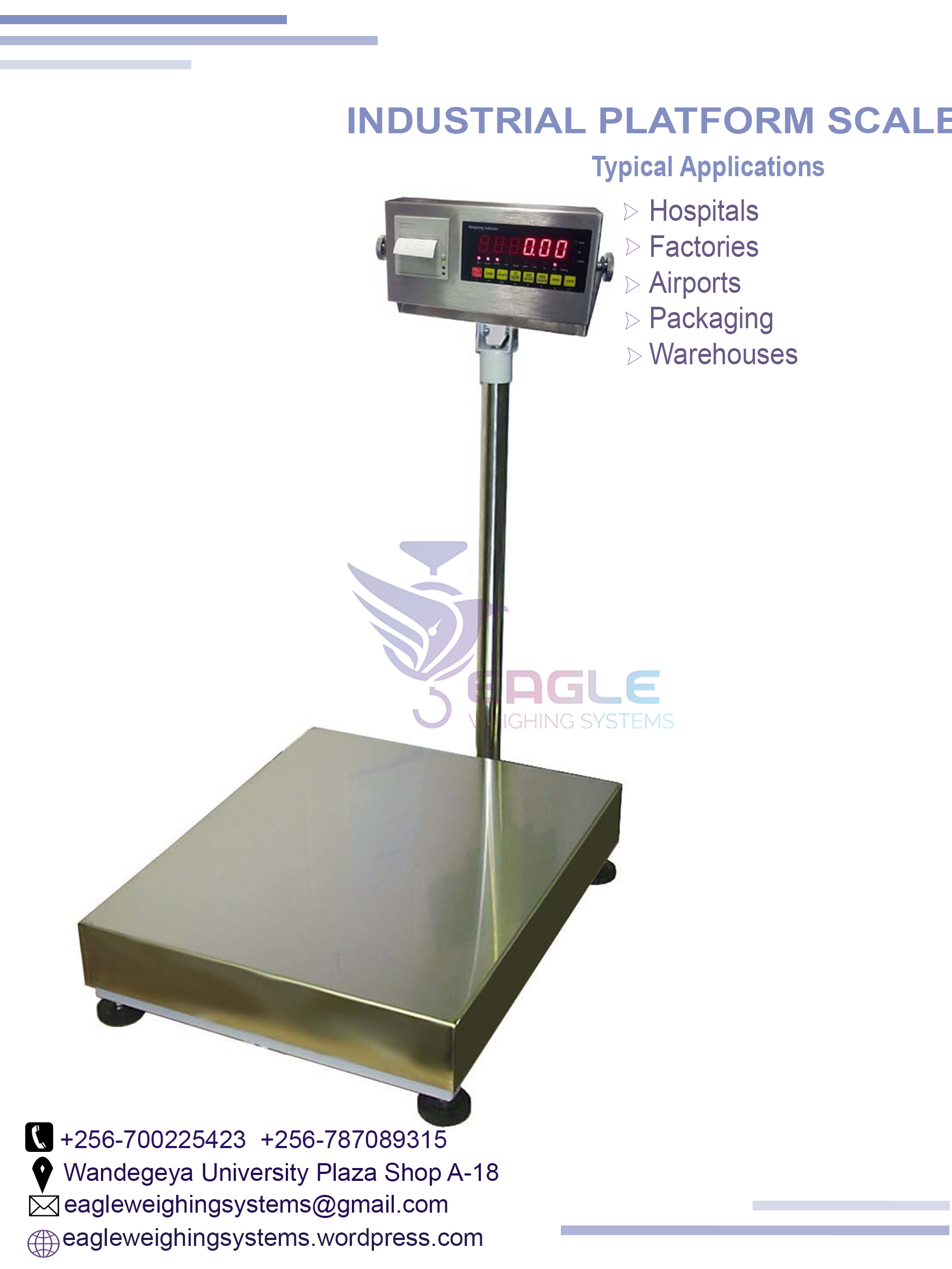 Made In South Korea 300kg Electronic Digital Platform Weighing Scale, Kampala Central Division, Central, Uganda