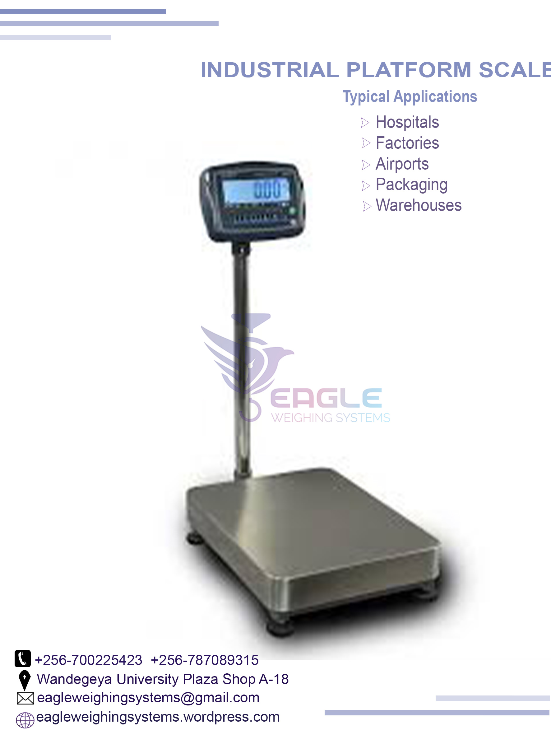 100/150KG calibration digital price platform scale, Kampala Central Division, Central, Uganda