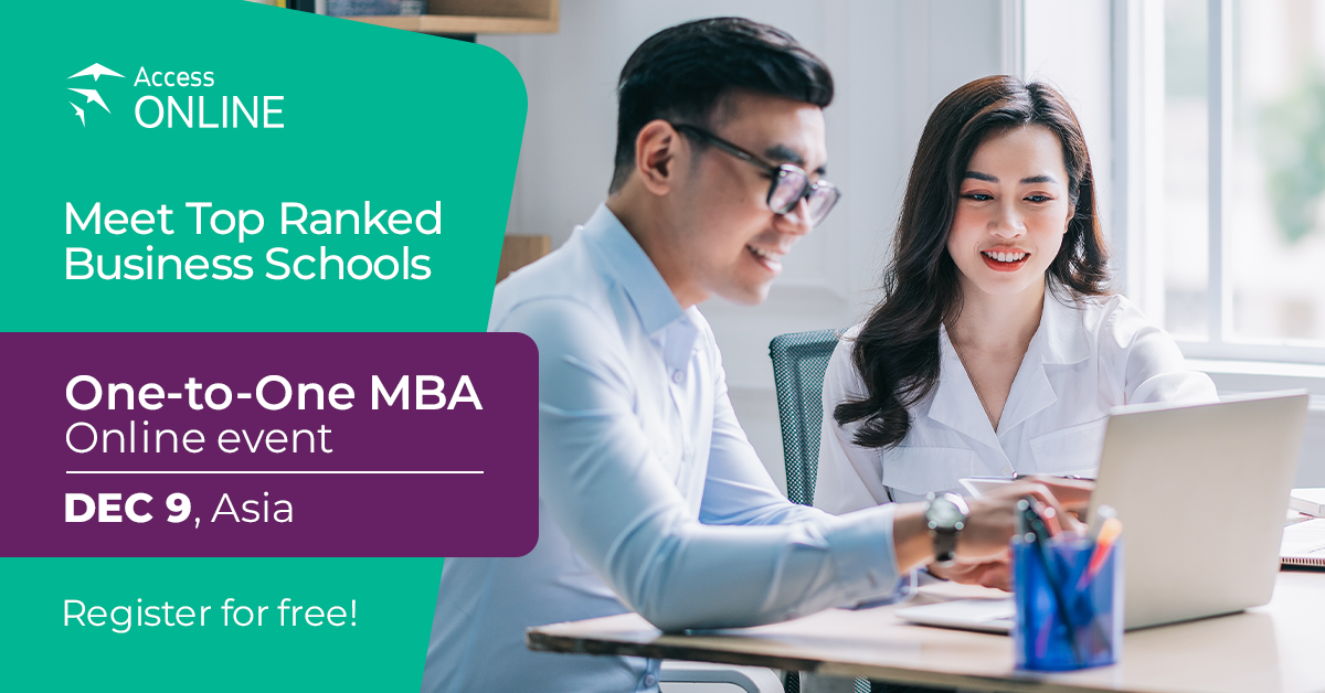 FIND THE BEST MBA DEGREE WITH ACCESS ONLINE on 9 DEC, Online Event