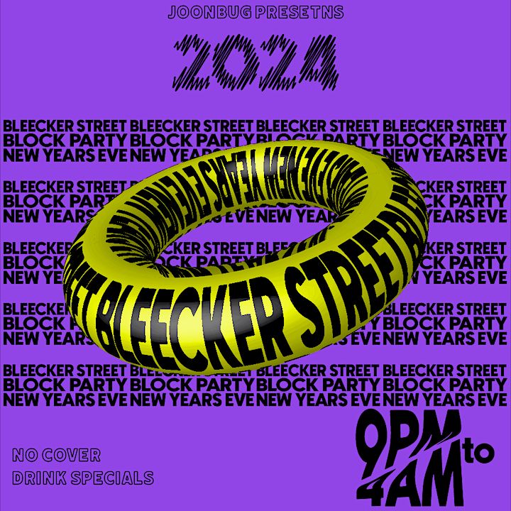 Bleecker St Block Party New Years Eve Party 2024, New York, United States