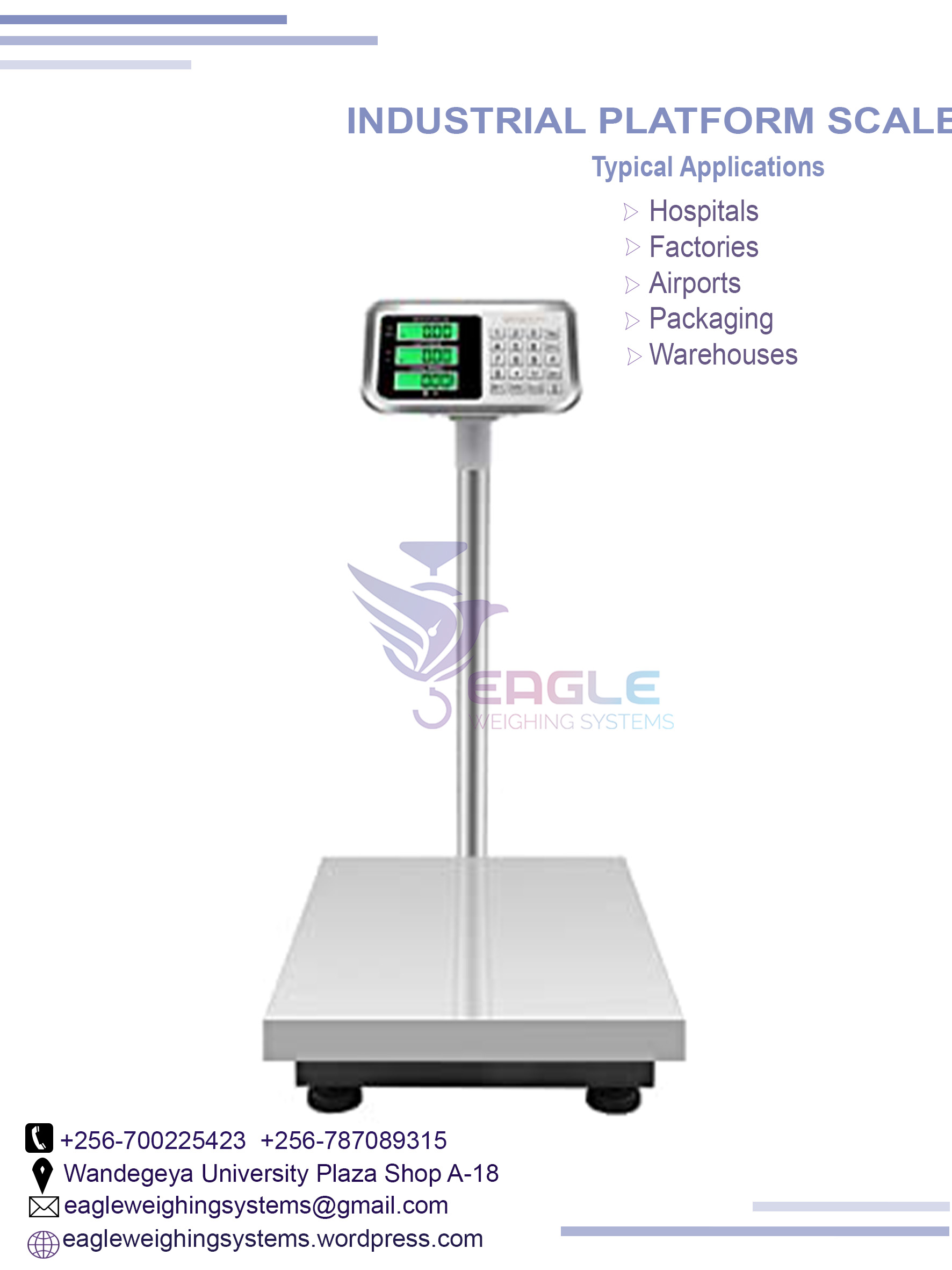 Label Printing Platform Weighing Scale, Kampala Central Division, Central, Uganda