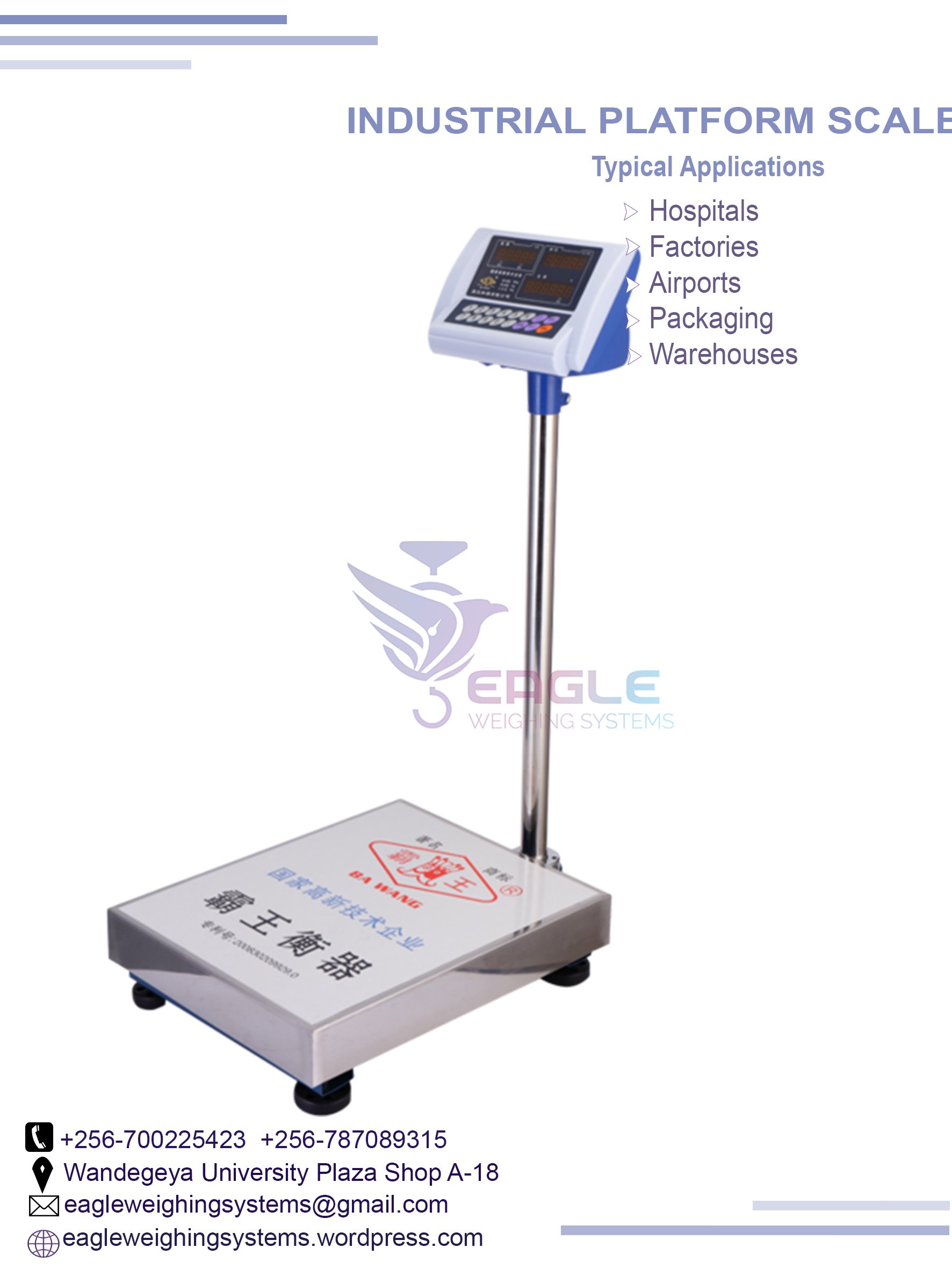 100kg mini digital tcs electronic platform scale, Kampala Central Division, Central, Uganda