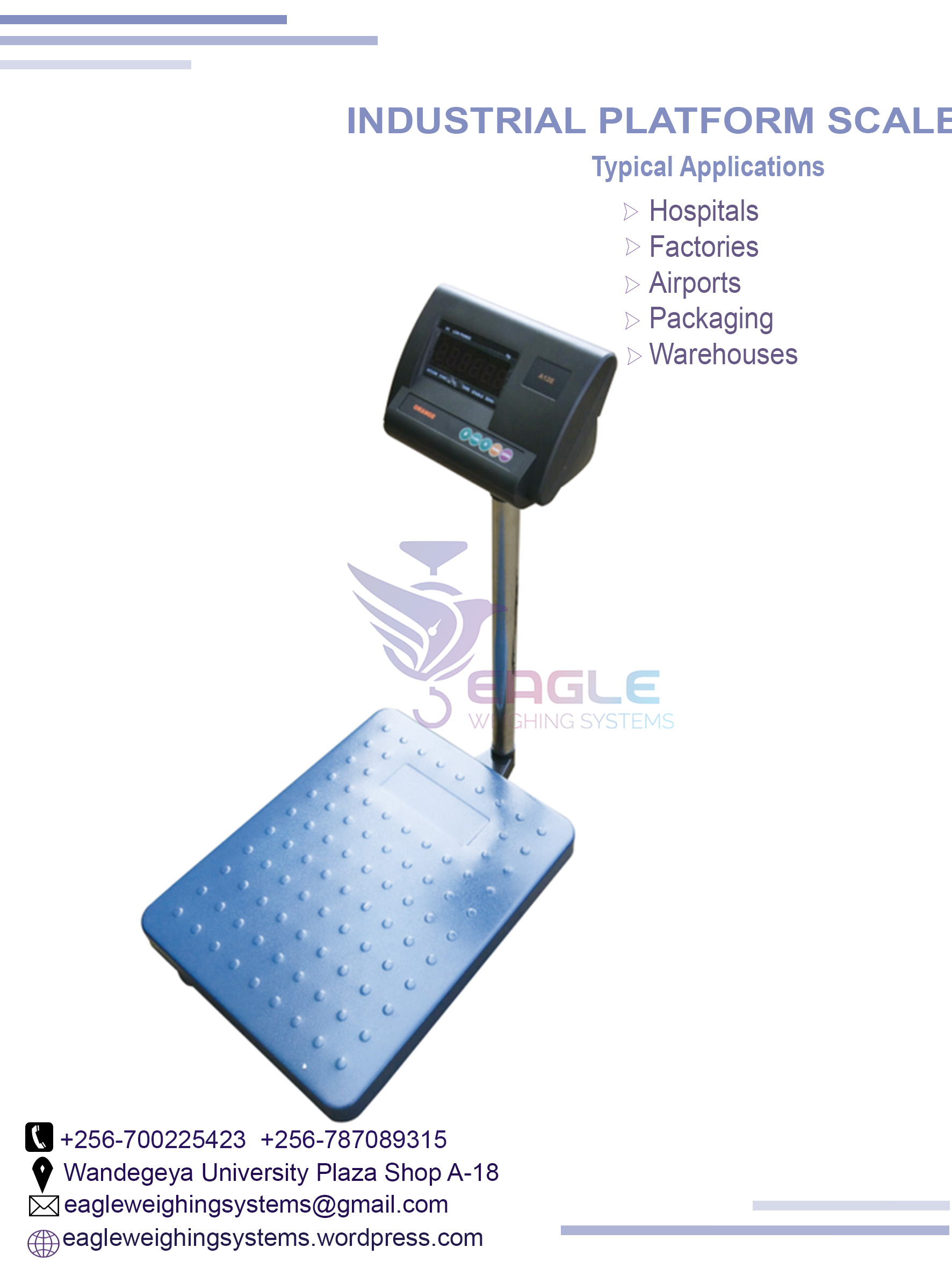 Suptrue stainless steel 304 tray bench scale, Kampala Central Division, Central, Uganda