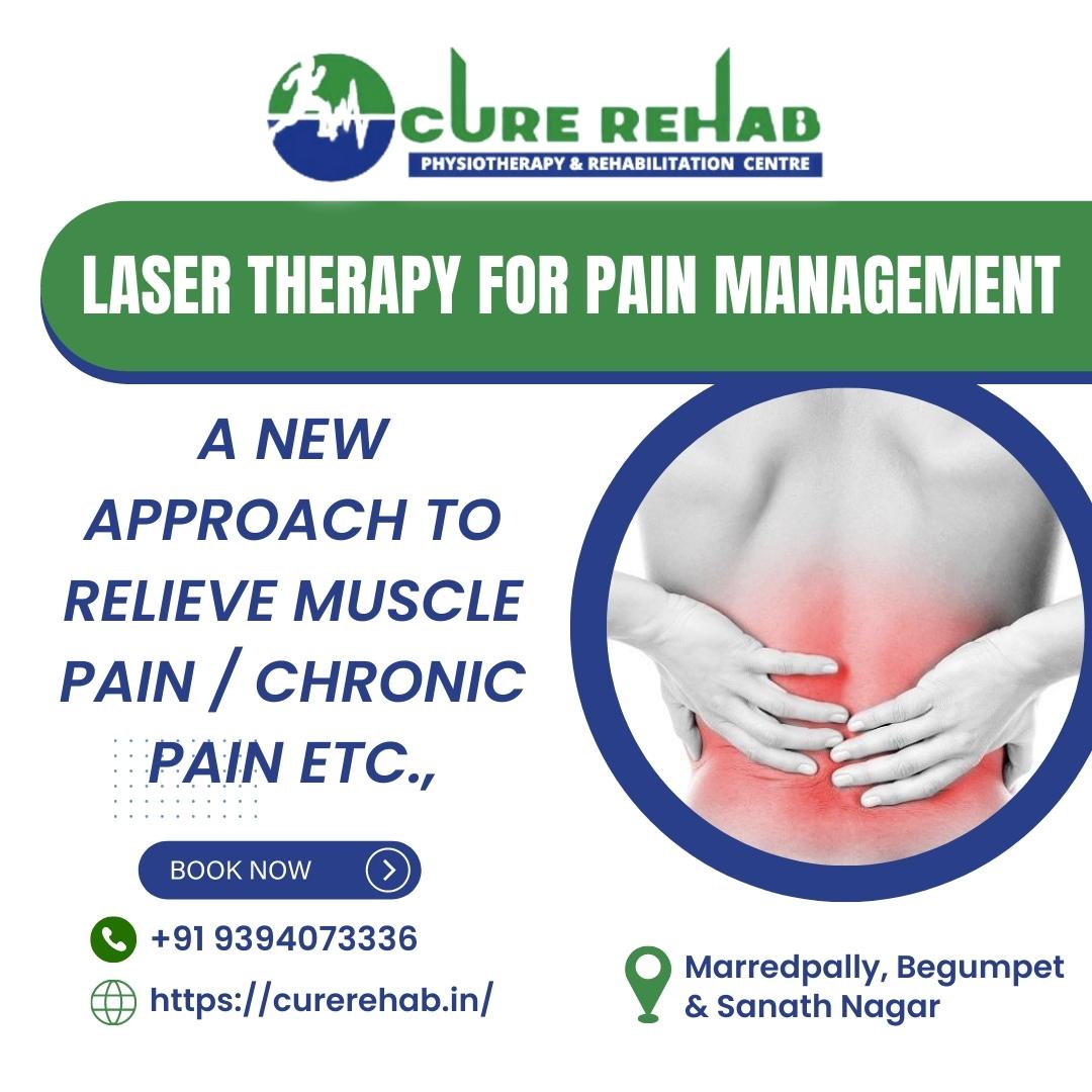 Pain Relief and Healing with Laser Therapy | Laser Therapy For Pain Relief | Laser Therapy For Pain Management, Hyderabad, Telangana, India