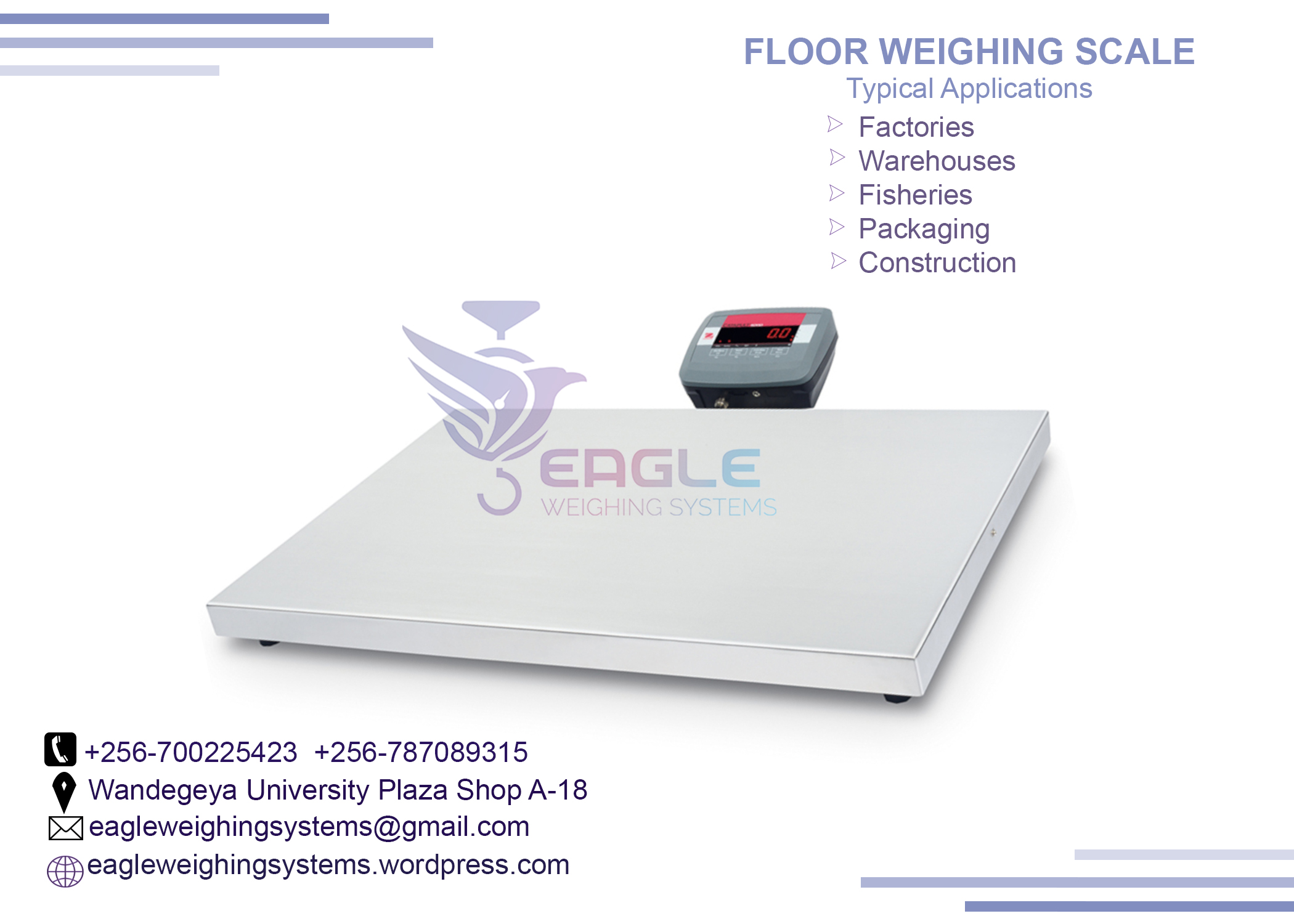 Good quality weighing floor scales in Kampala, Kampala Central Division, Central, Uganda
