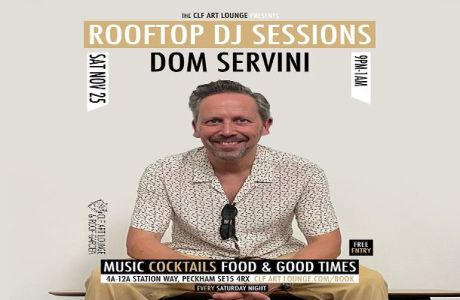 Saturday Night Rooftop Session with DJ Dom Servini, London, England, United Kingdom