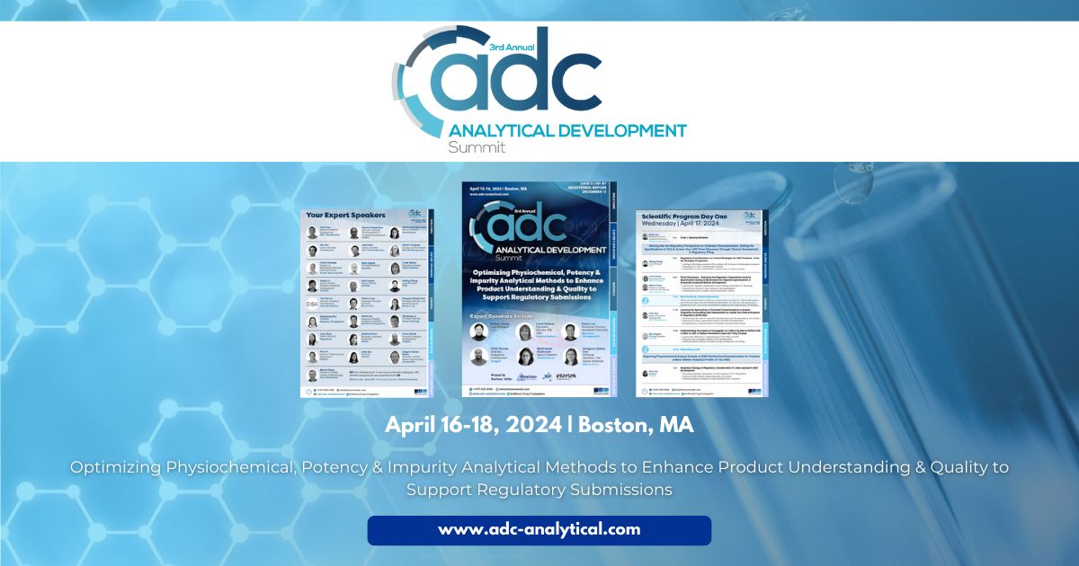 3rd Annual ADC Analytical Development Summit, Boston, Massachusetts, United States