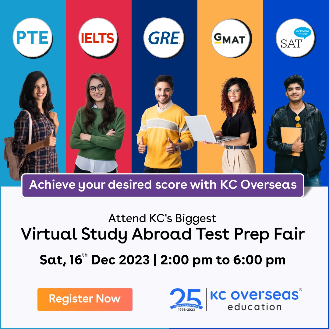 KC's Biggest Virtual Study Abroad Test Prep Fair, Online Event