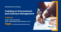 Training on Procurement and Contract Management
