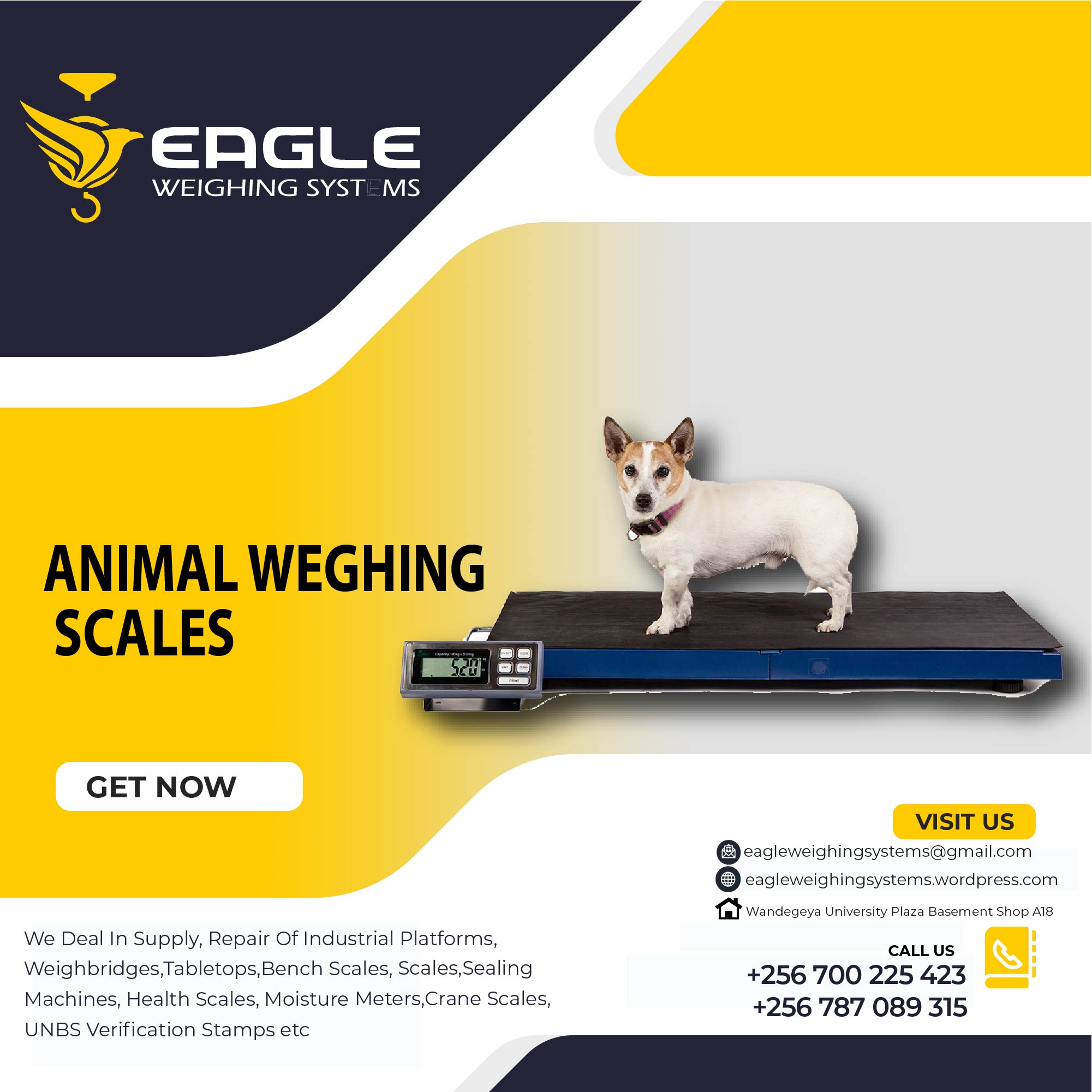 Electronic Animal Weighing Scales Company in Kampala Uganda, Kampala Central Division, Central, Uganda