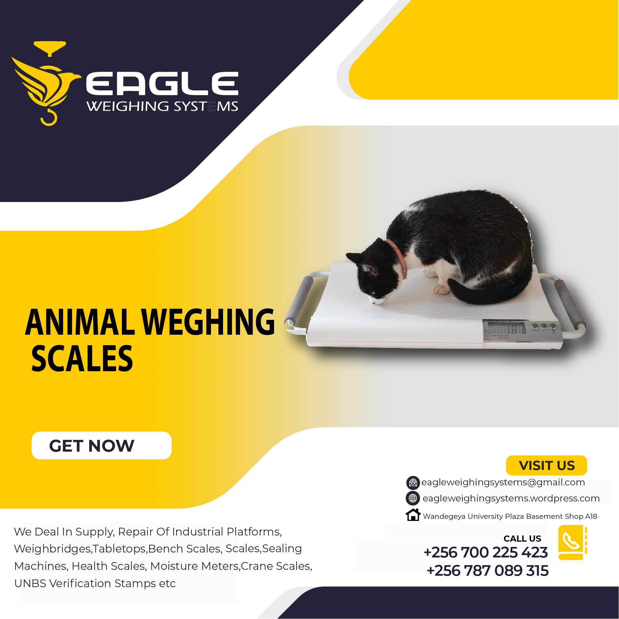 3000kg Digital Platform animal weighing scales in Kampala Uganda, Kampala Central Division, Central, Uganda