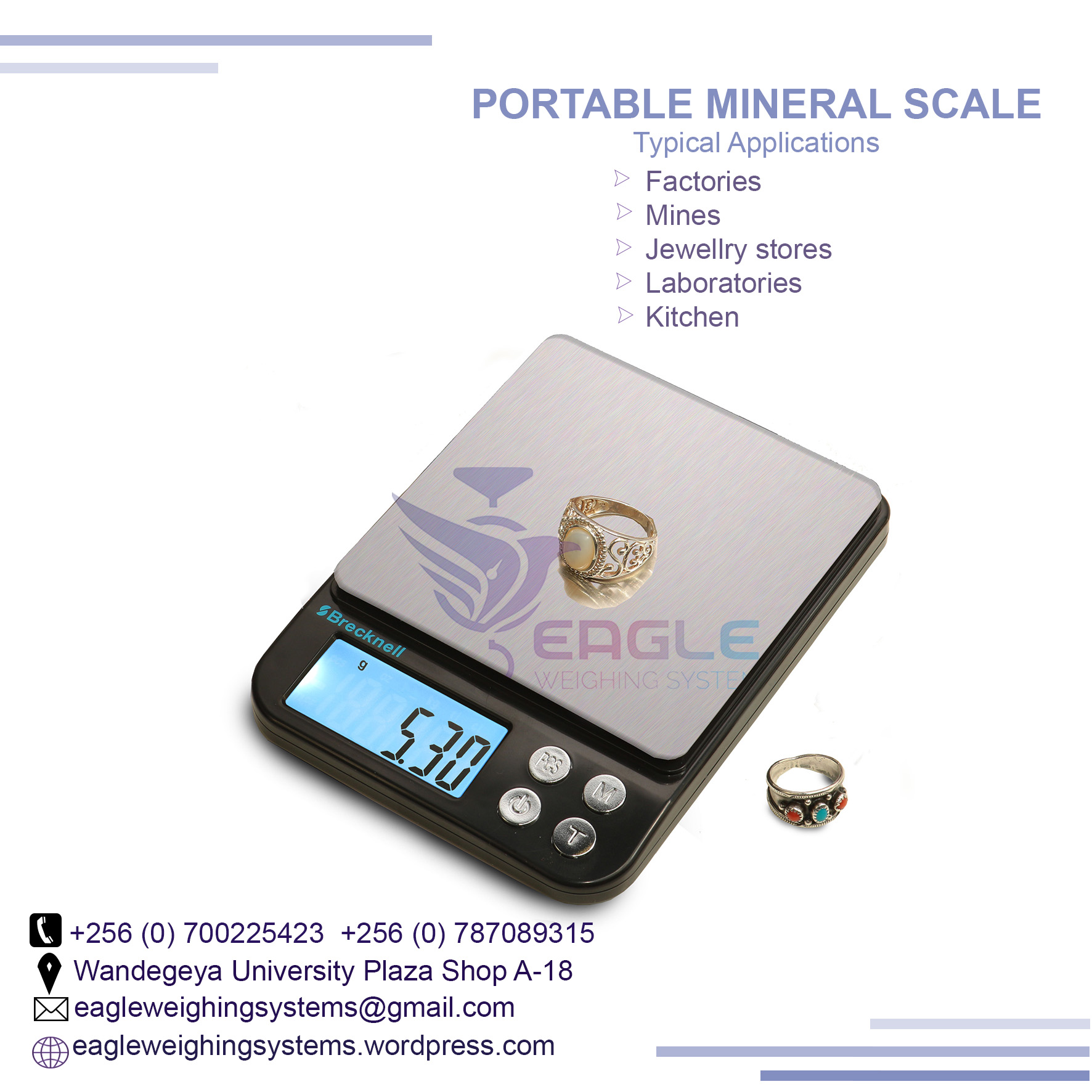 Portable mineral, jewelry weighing Scales in Kampala Uganda, Kampala Central Division, Central, Uganda