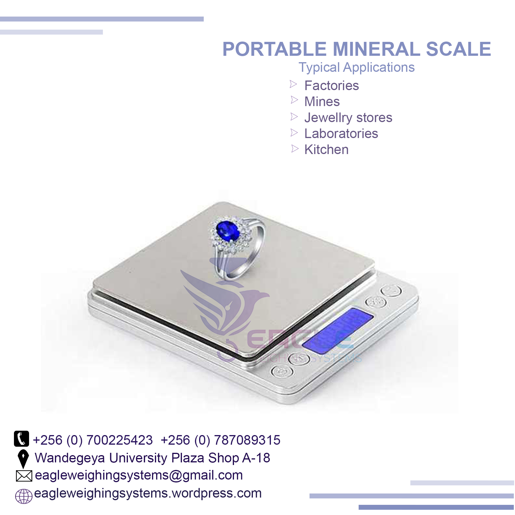 Weighing Portable mineral, jewelry Scales Kampala Uganda, Kampala Central Division, Central, Uganda